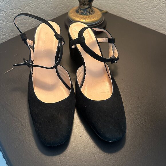 J Crew Maisie Ankle-strap Heels In Italian Suede For Women - Picture 2 of 5